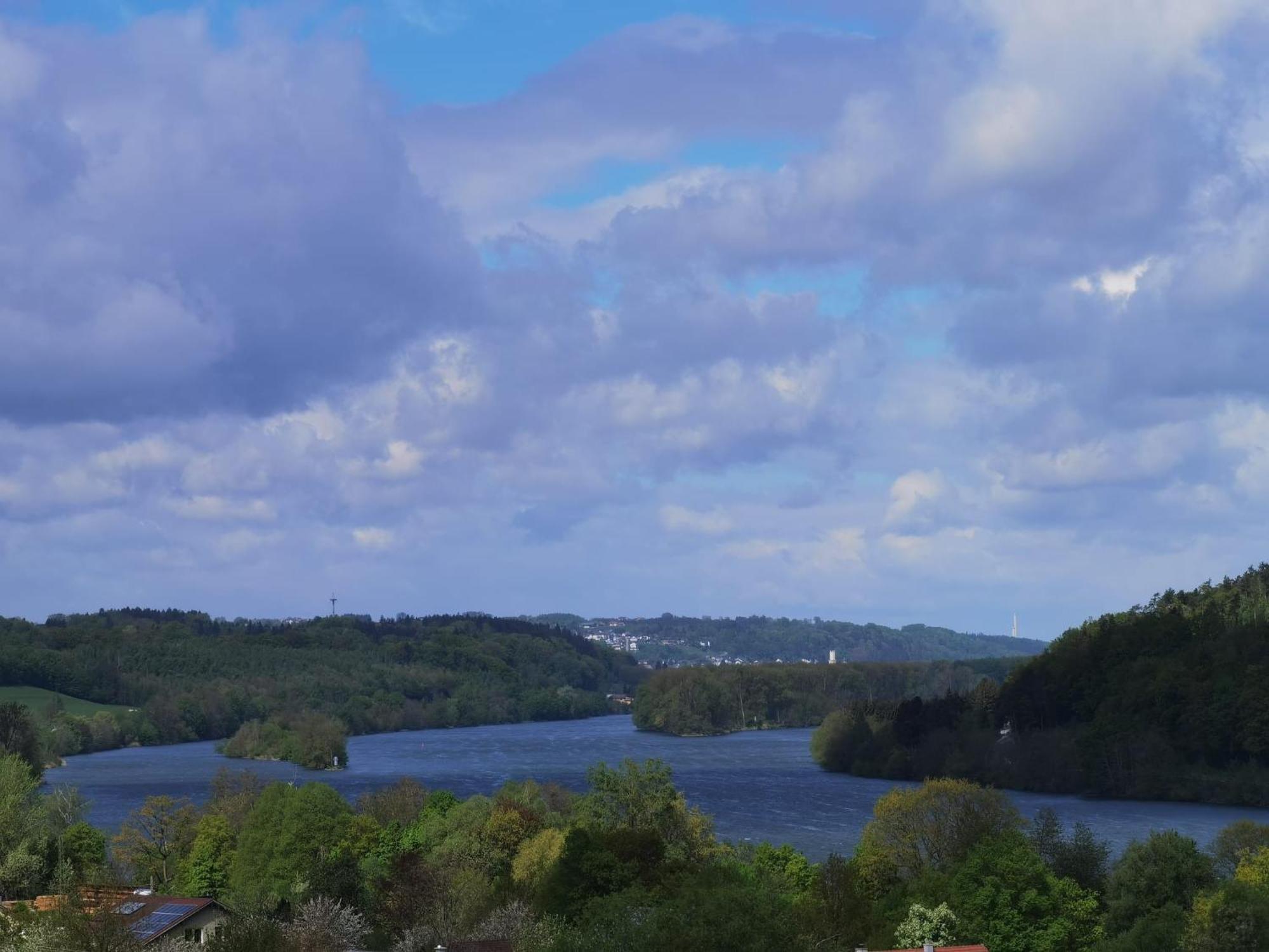 Mitterfelder Donaublick Lägenhet Vilshofen an der Donau Exteriör bild